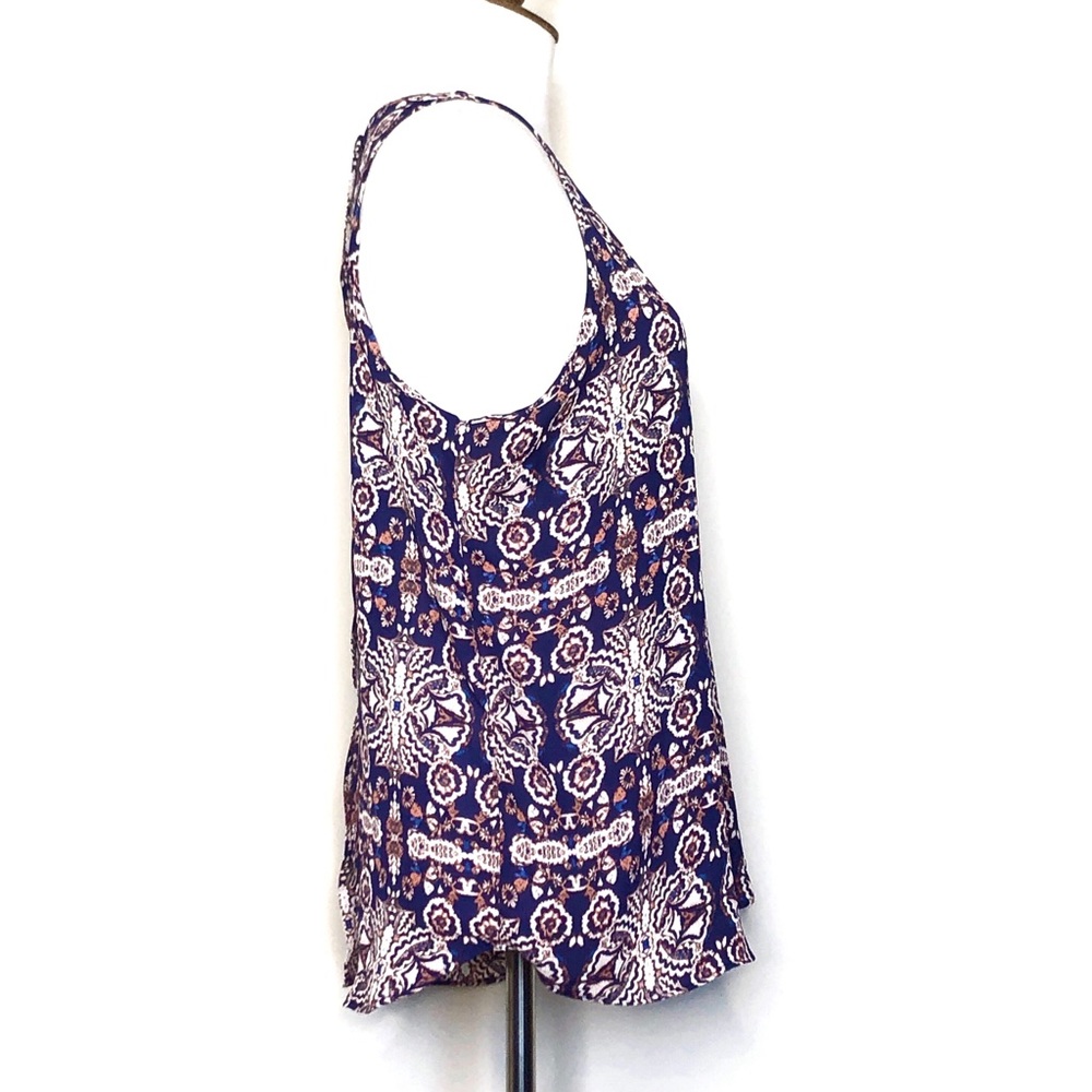 Kenar Semi-Sheer Sleeveless Top Medium - Picture 4 of 7